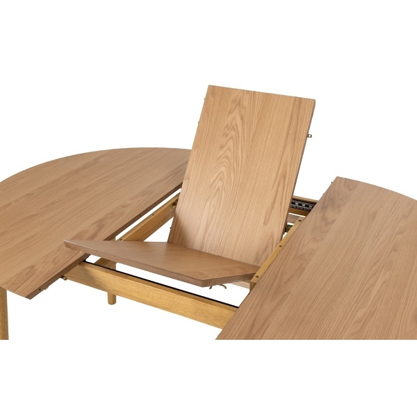 Stół Montreux okrągły rozkładany dąb - ACTONA